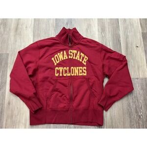 Tailgate Iowa State Cyclones Embroidered Zip Up Track Jacket Size XL